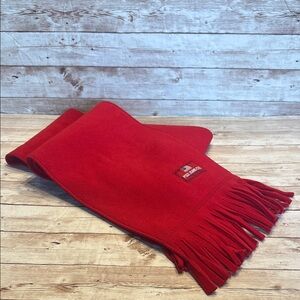 Polo Ralph Lauren Red Fleece Scarf